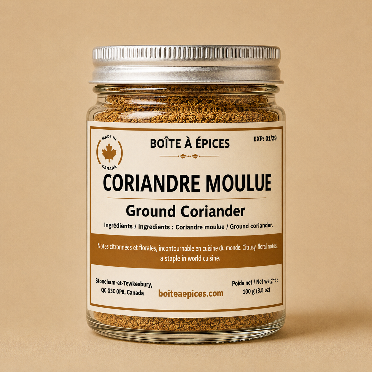 Coriandre moulue