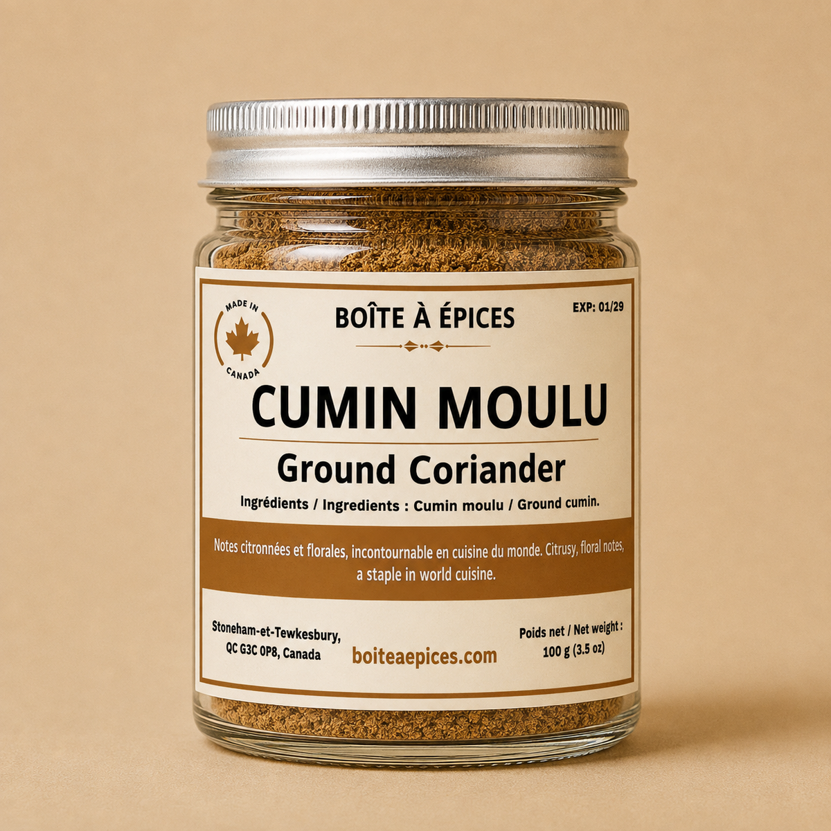 Cumin moulu