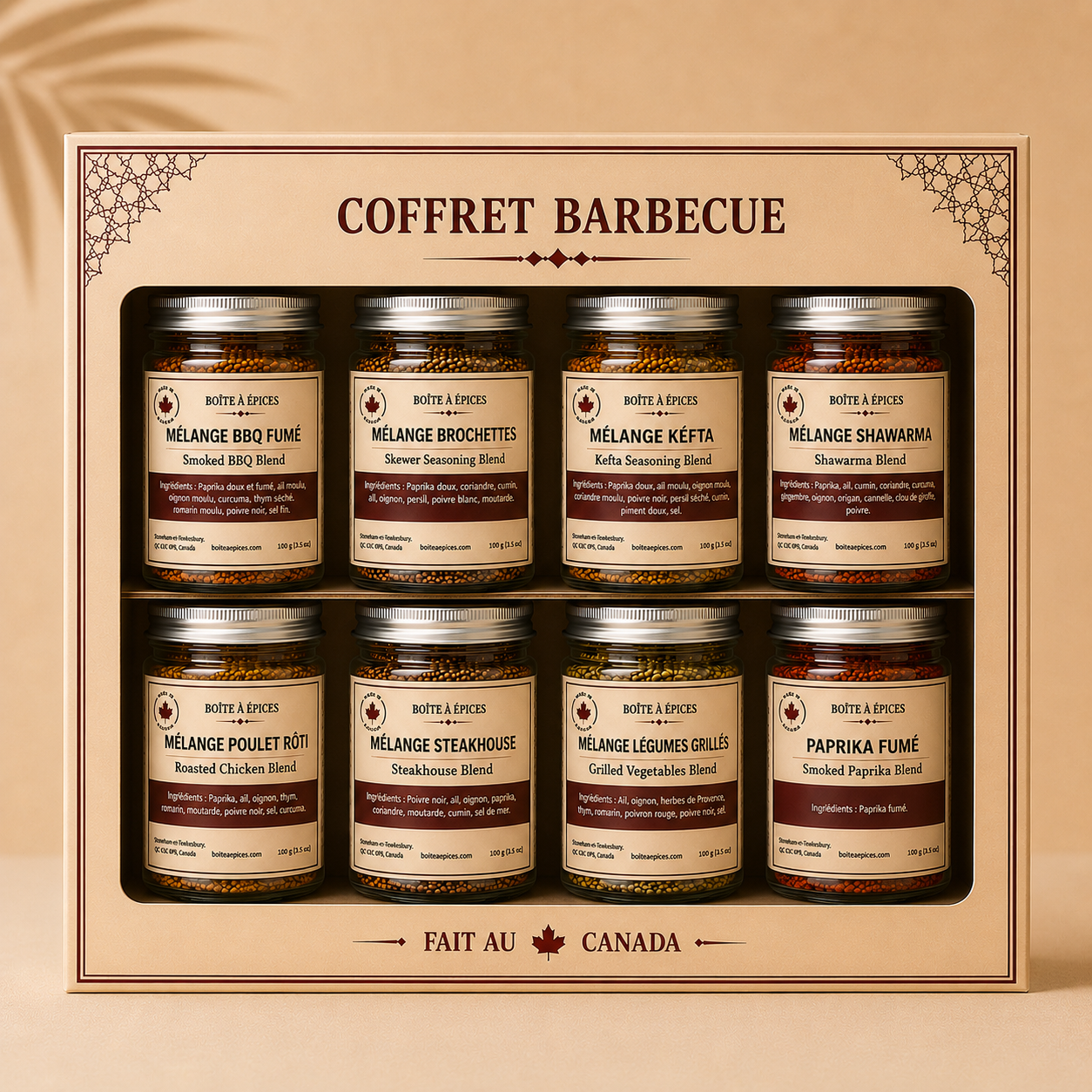 Pack Barbecue — 8 Mélanges