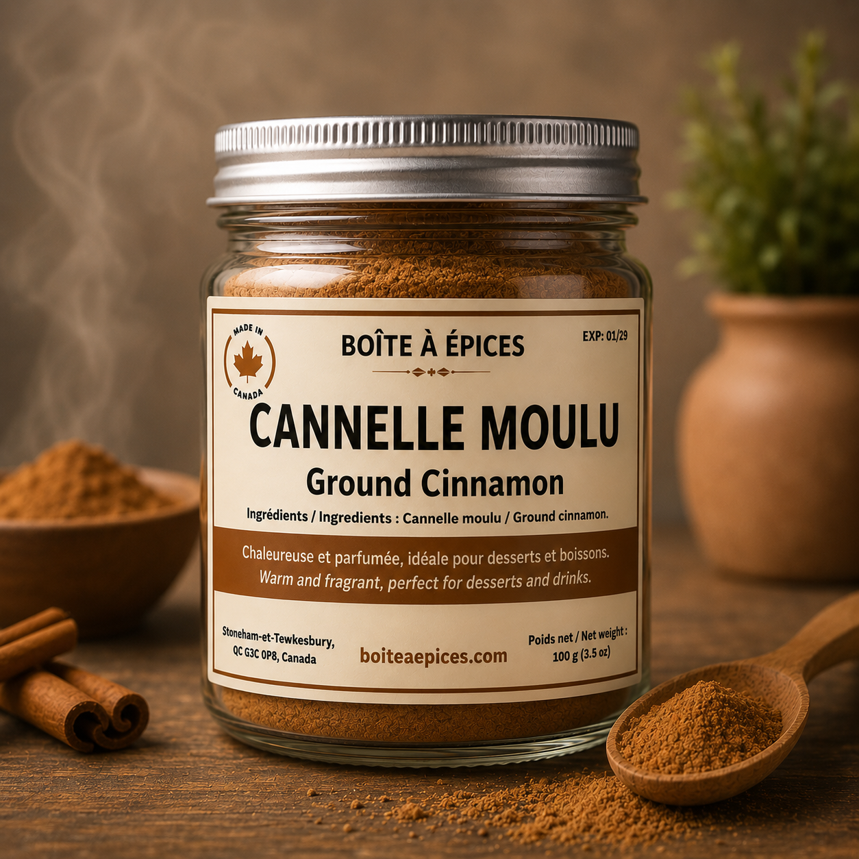Cannelle moulue