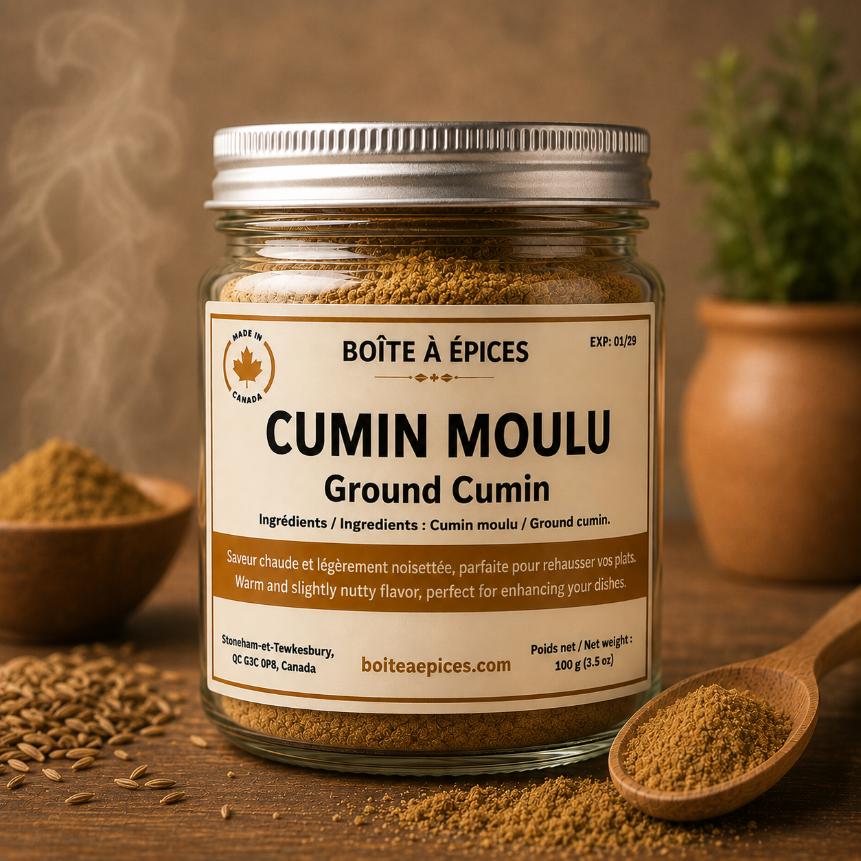 Cumin moulu