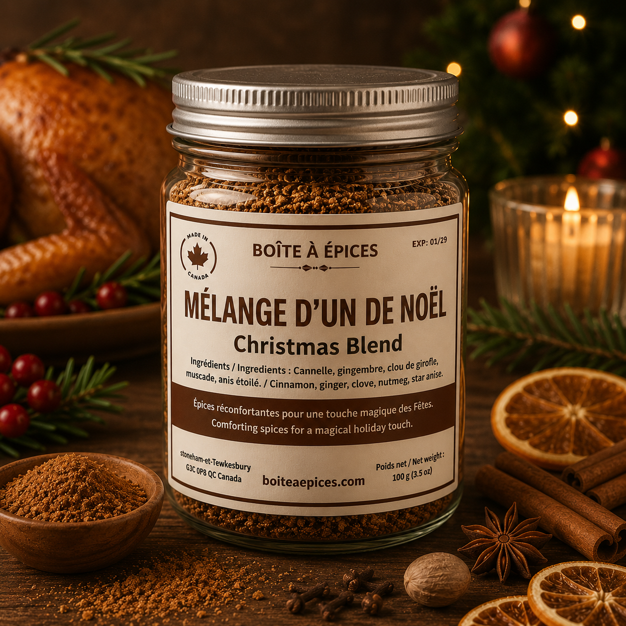 Mélange Dinde de Noël