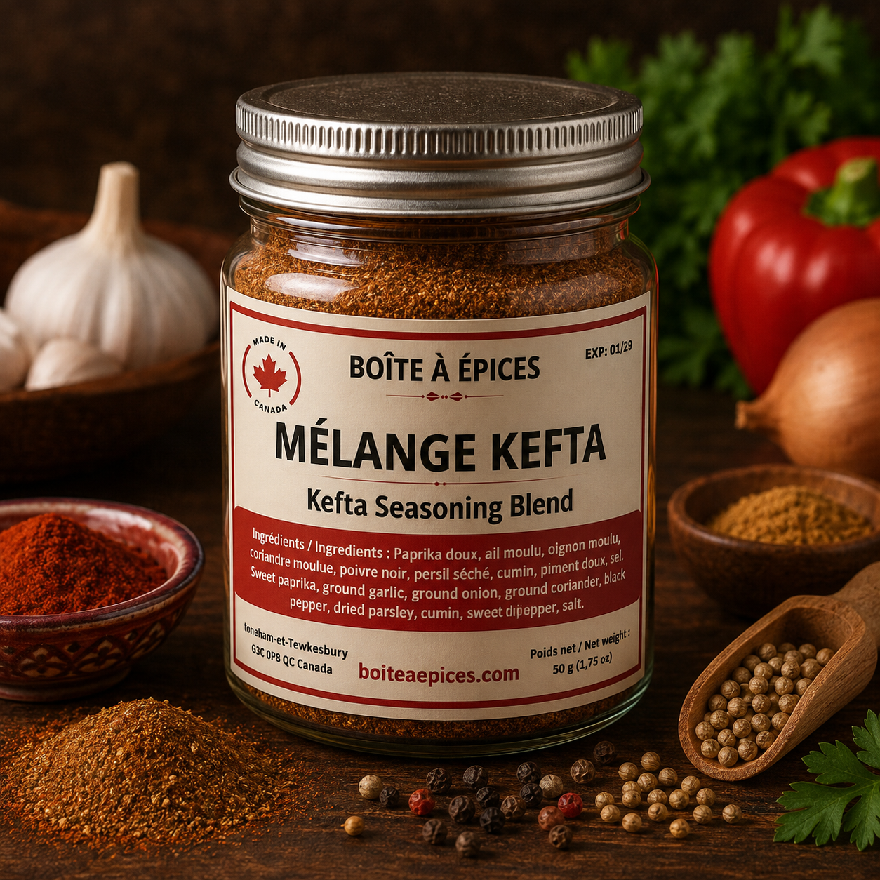 Mélange Kefta (viande hachée)