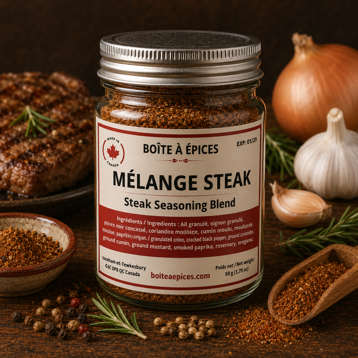 Mélange Steak Grillé