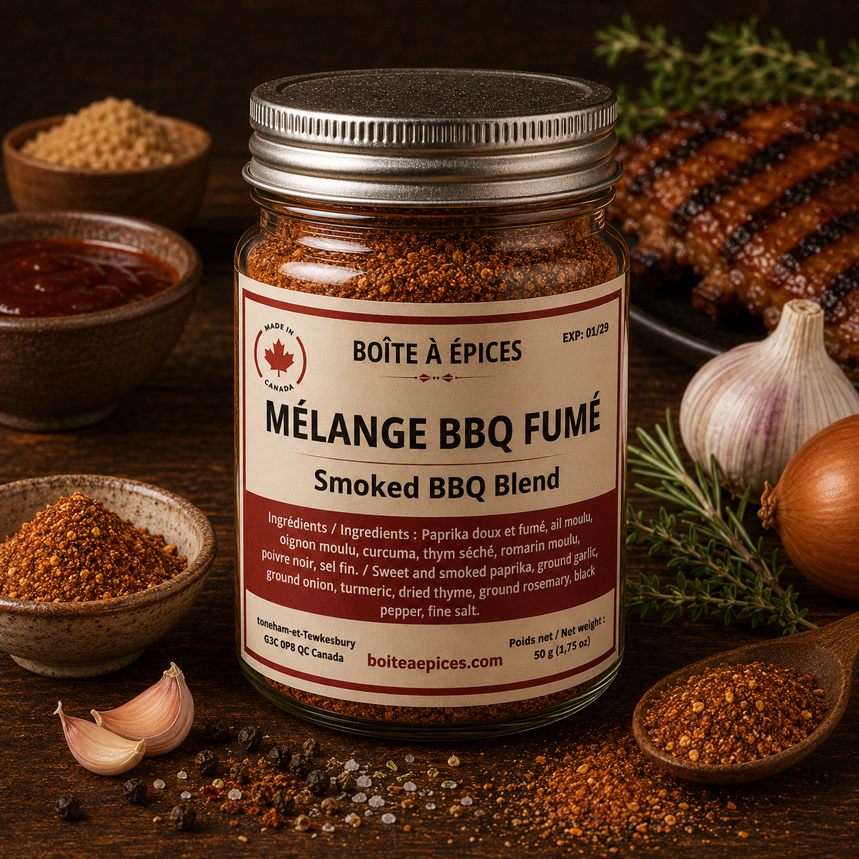 Mélange BBQ fumé