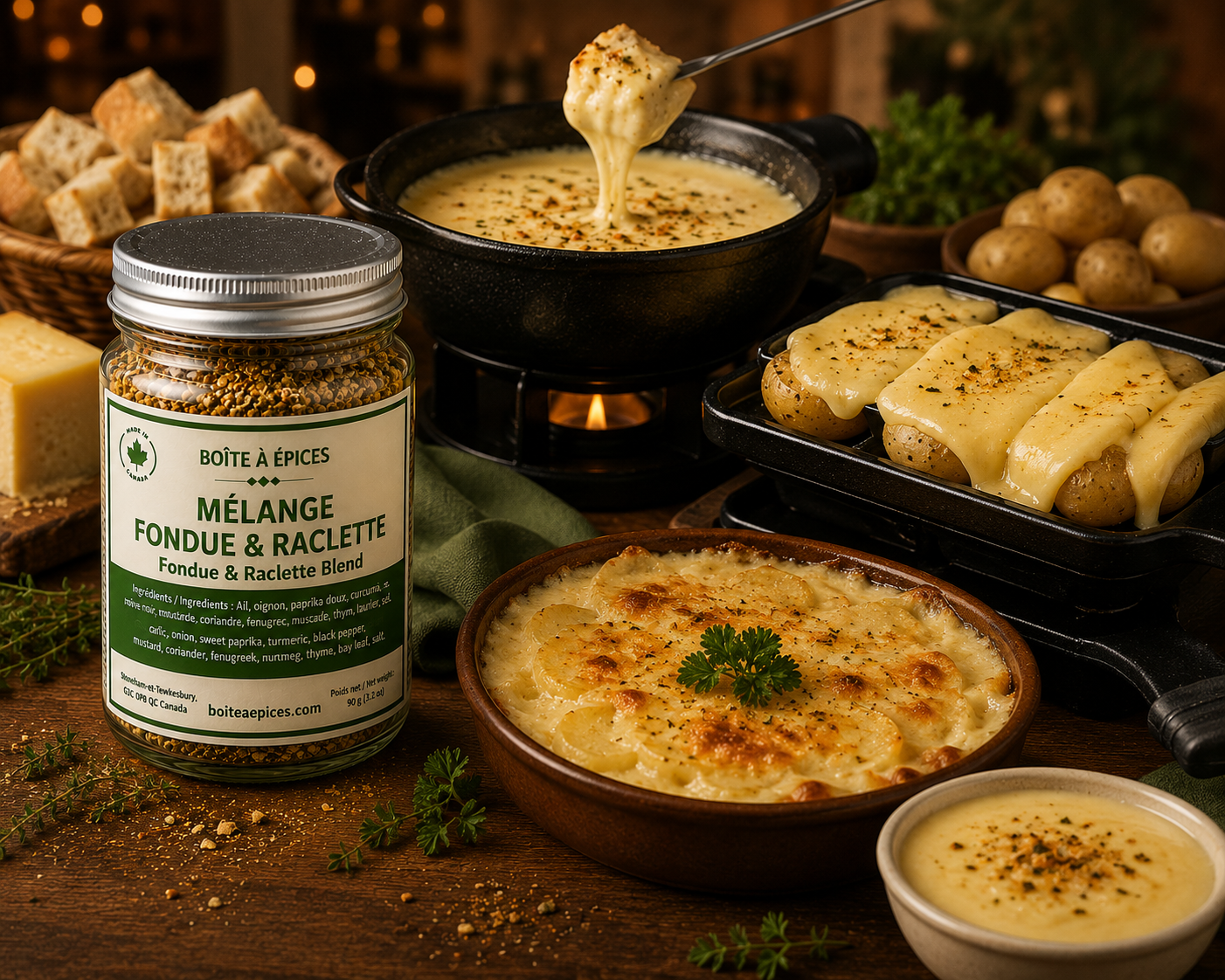 Mélange Fondue & Raclette