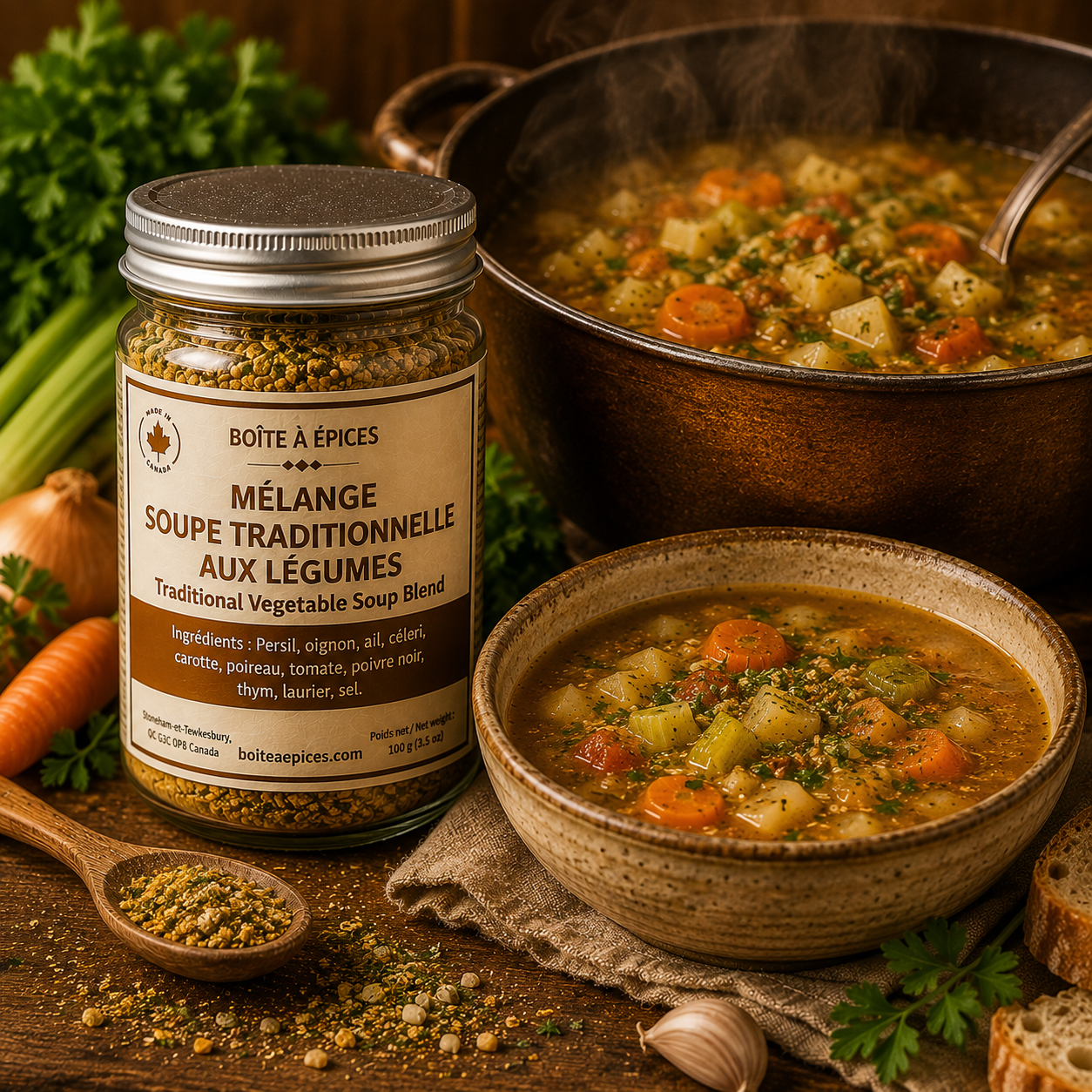 Mélange Soupe Traditionnelle aux Légumes