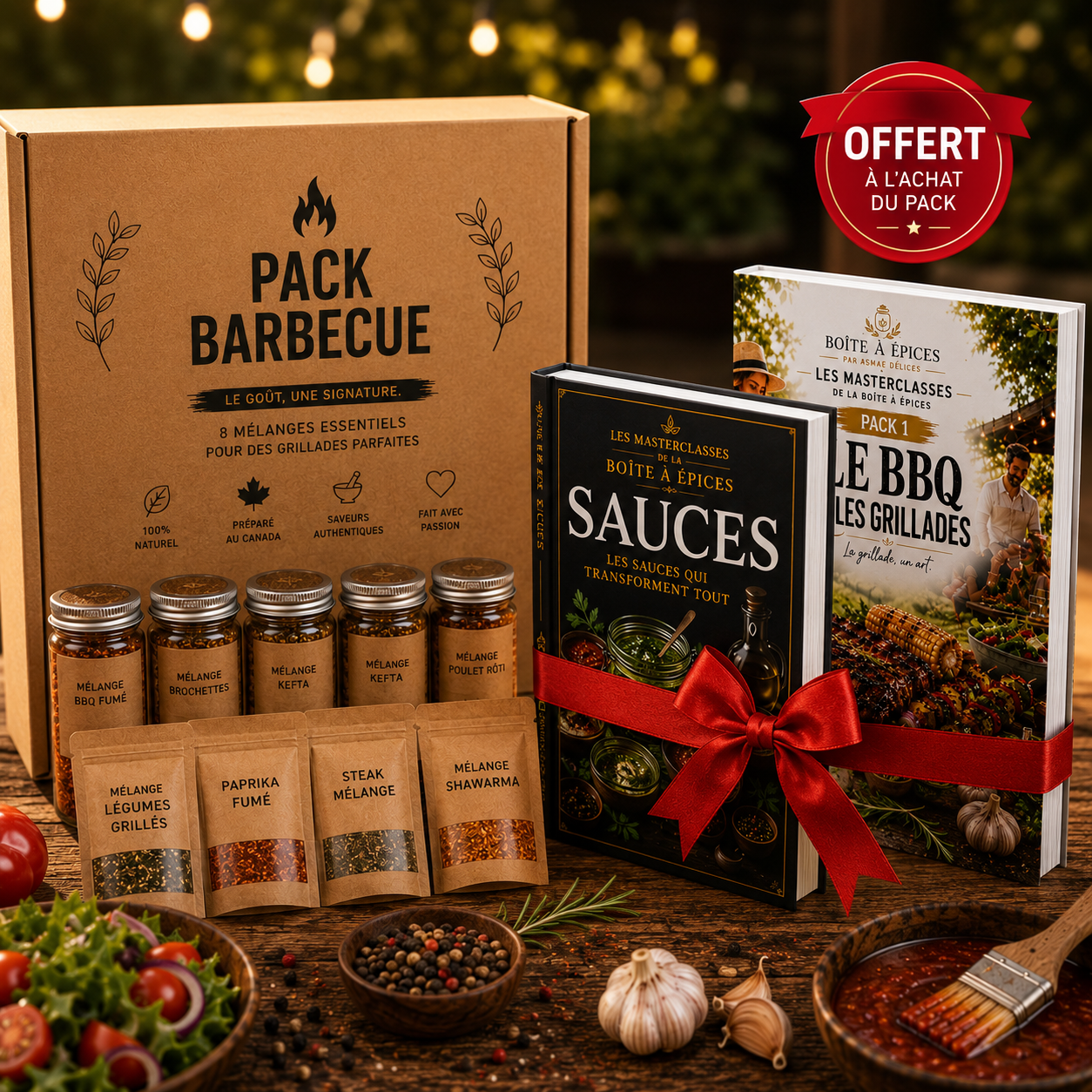 🎁 Pack Complet — Épices + 2 eBooks Offerts