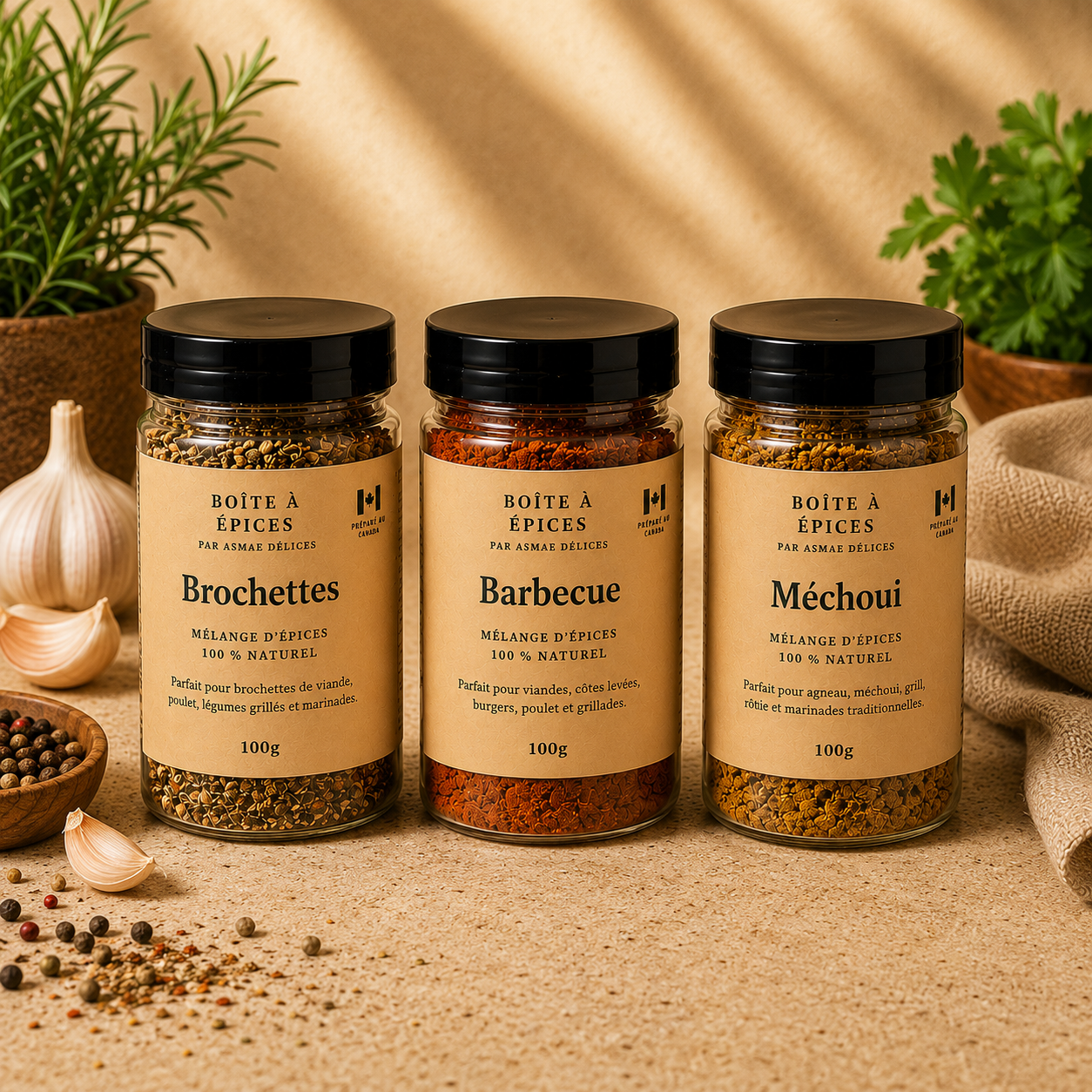 Grilling Flavors Set