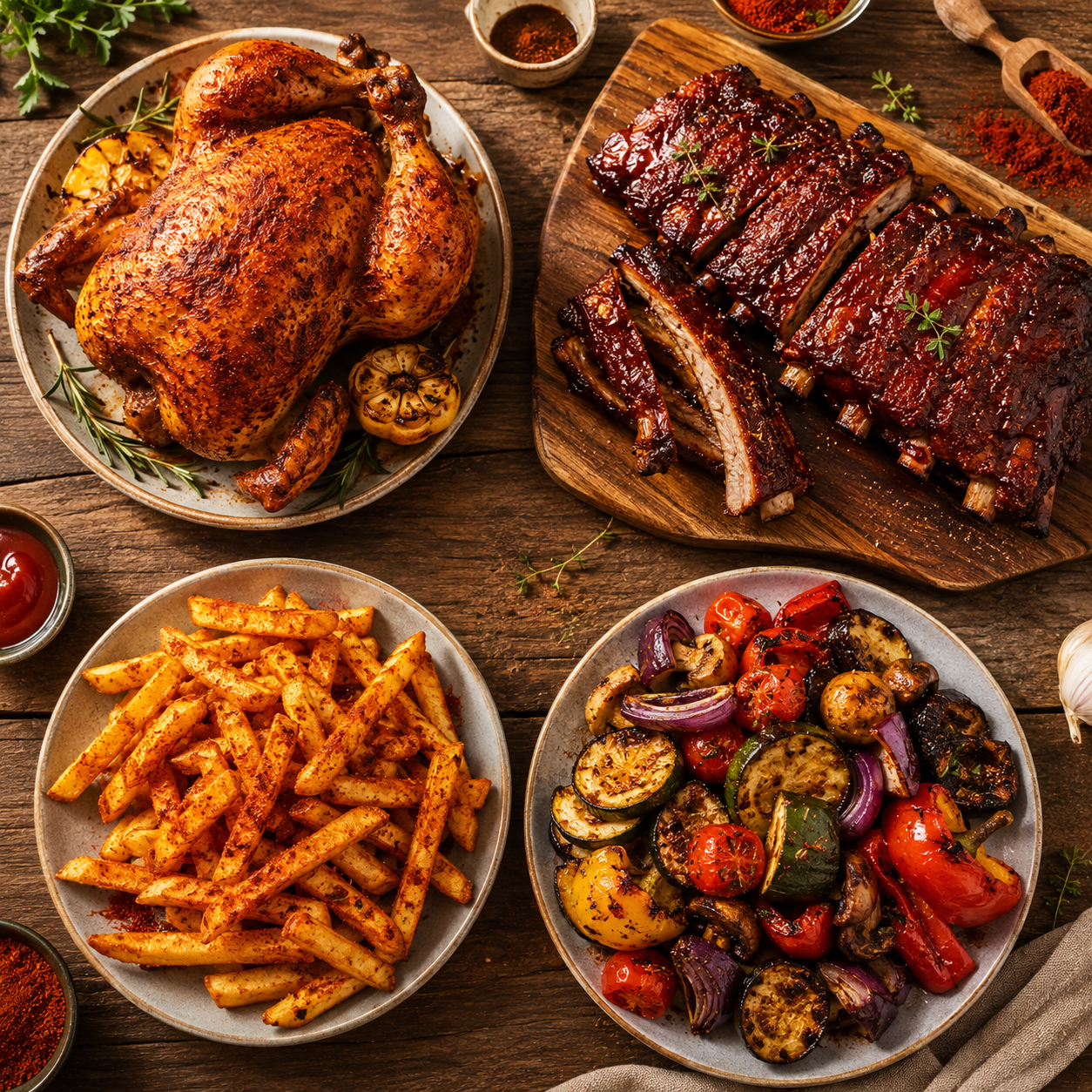 Mélange BBQ fumé