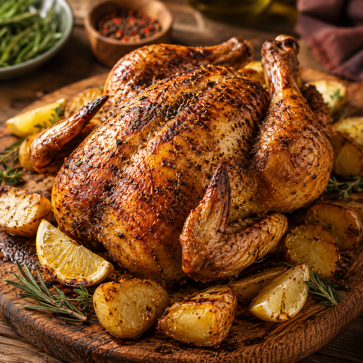 Mélange Poulet Rôti fumé
