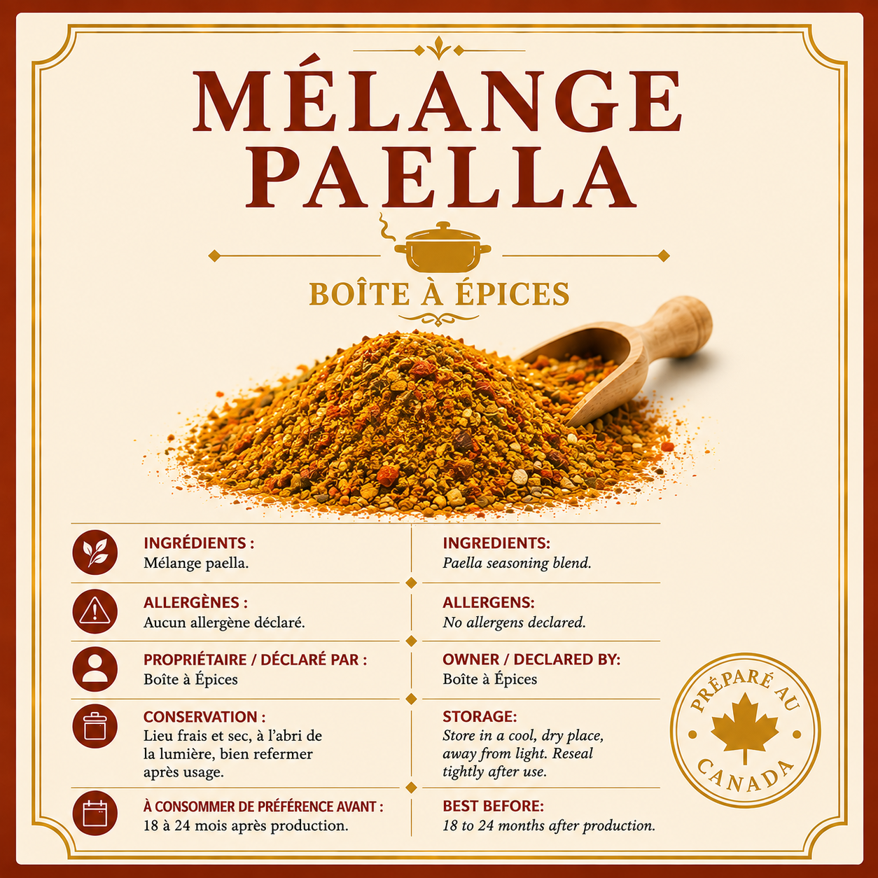 Mélange Paella