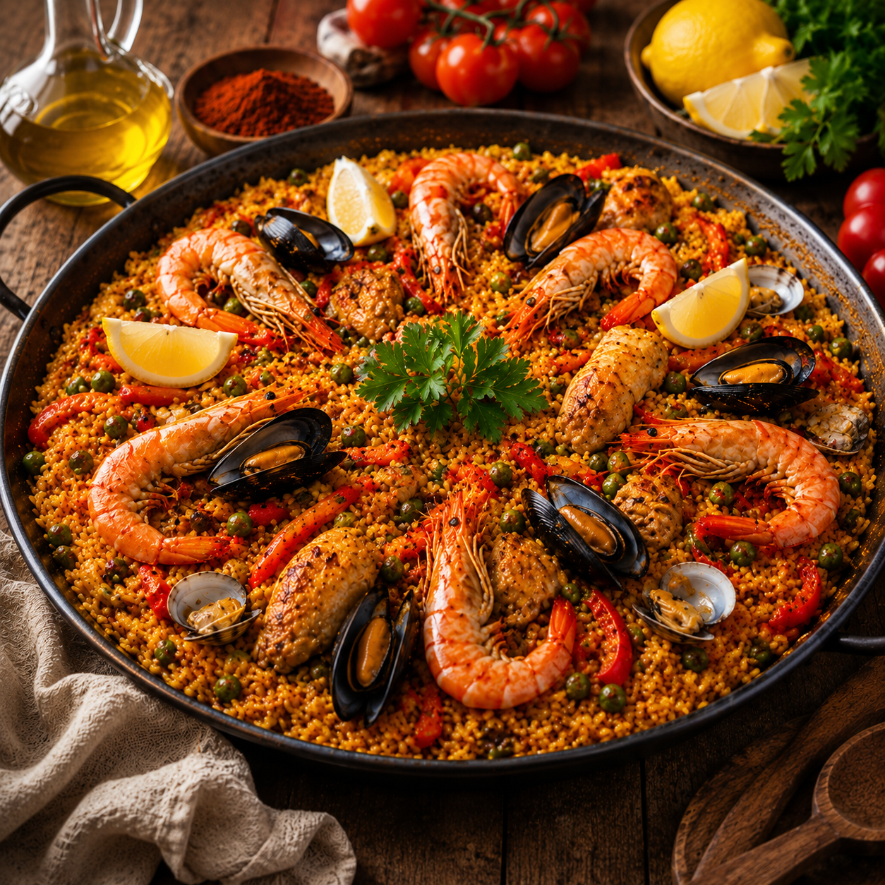 Mélange Paella