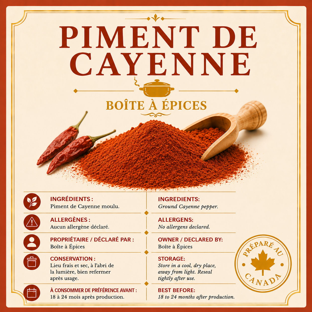 Piment de Cayenne