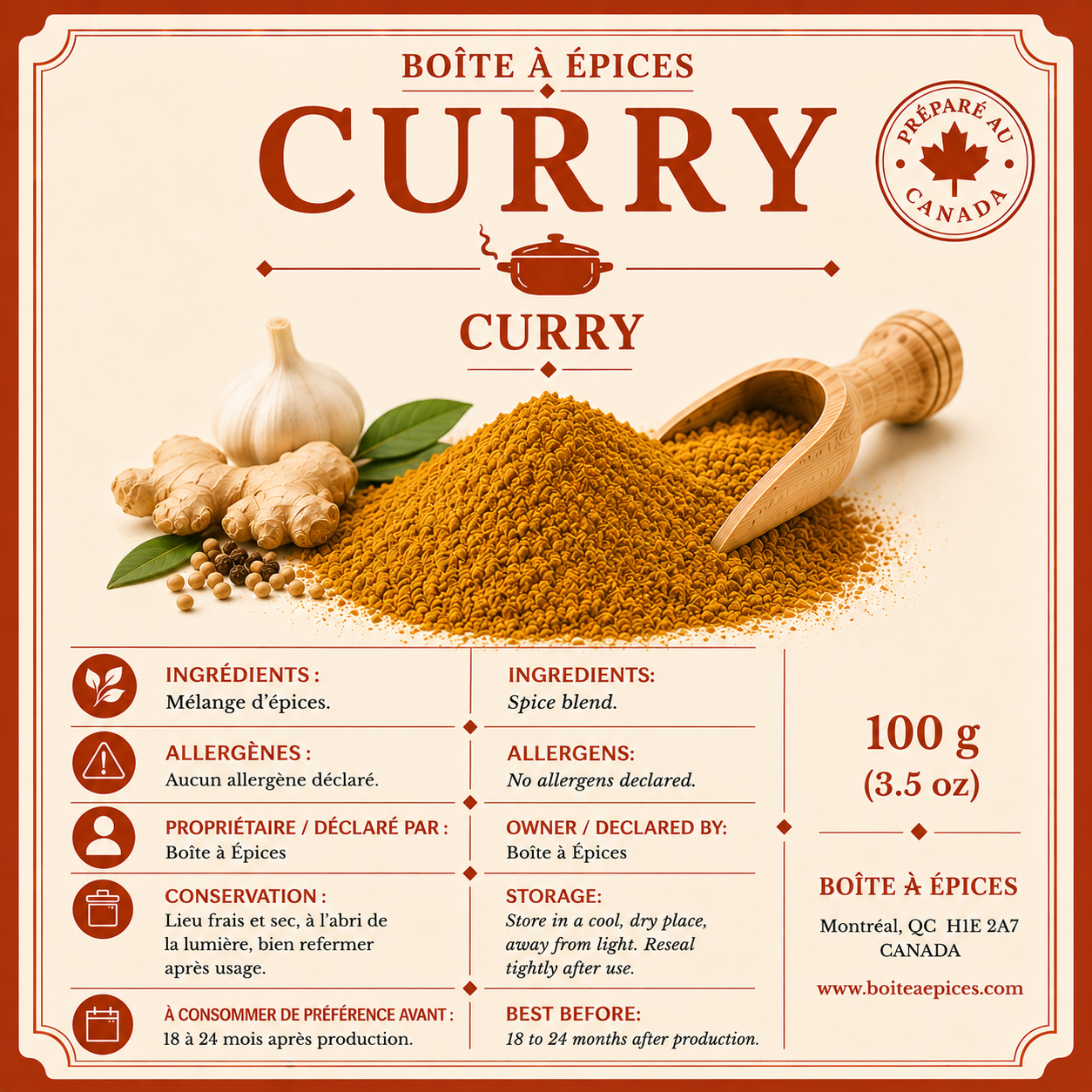Mélange Curry