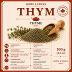 Thym en feuilles