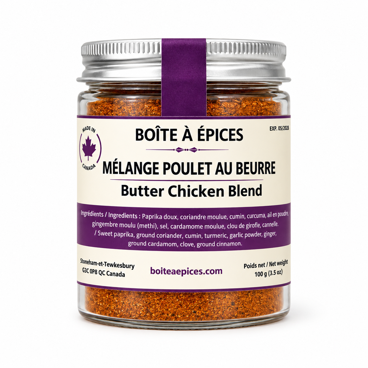 Mélange Poulet au Beurre Indien