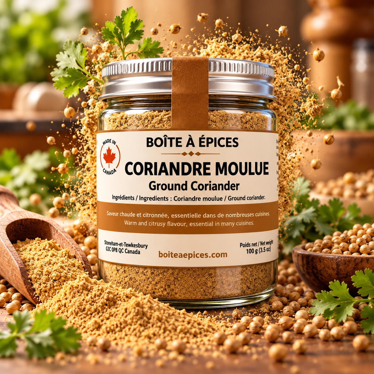 Coriandre moulue