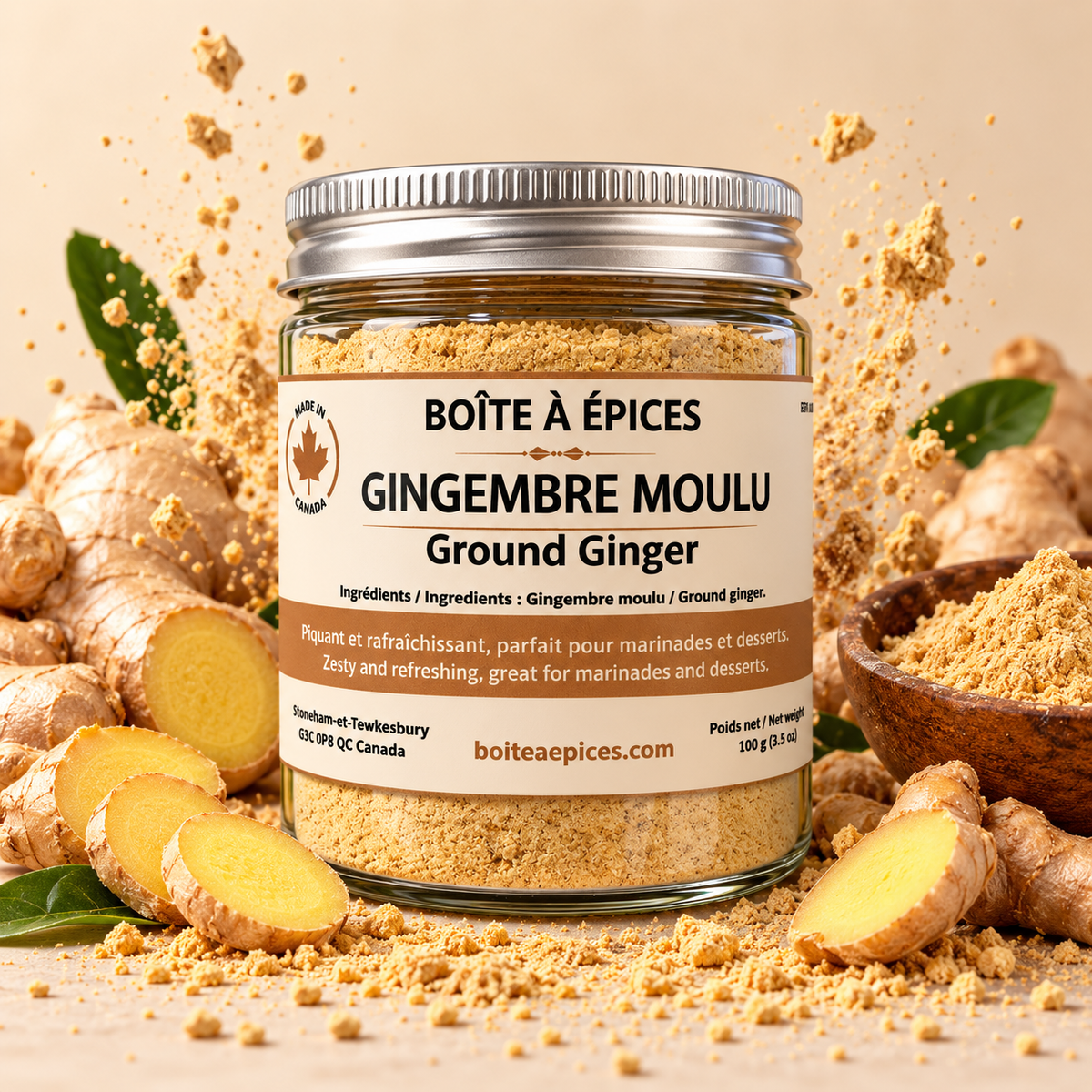 Gingembre moulu
