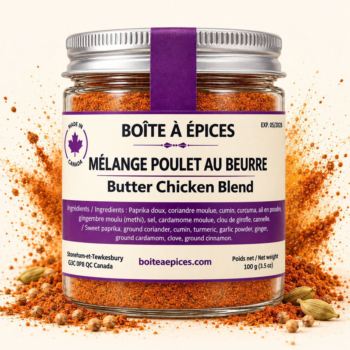Mélange Poulet au Beurre Indien