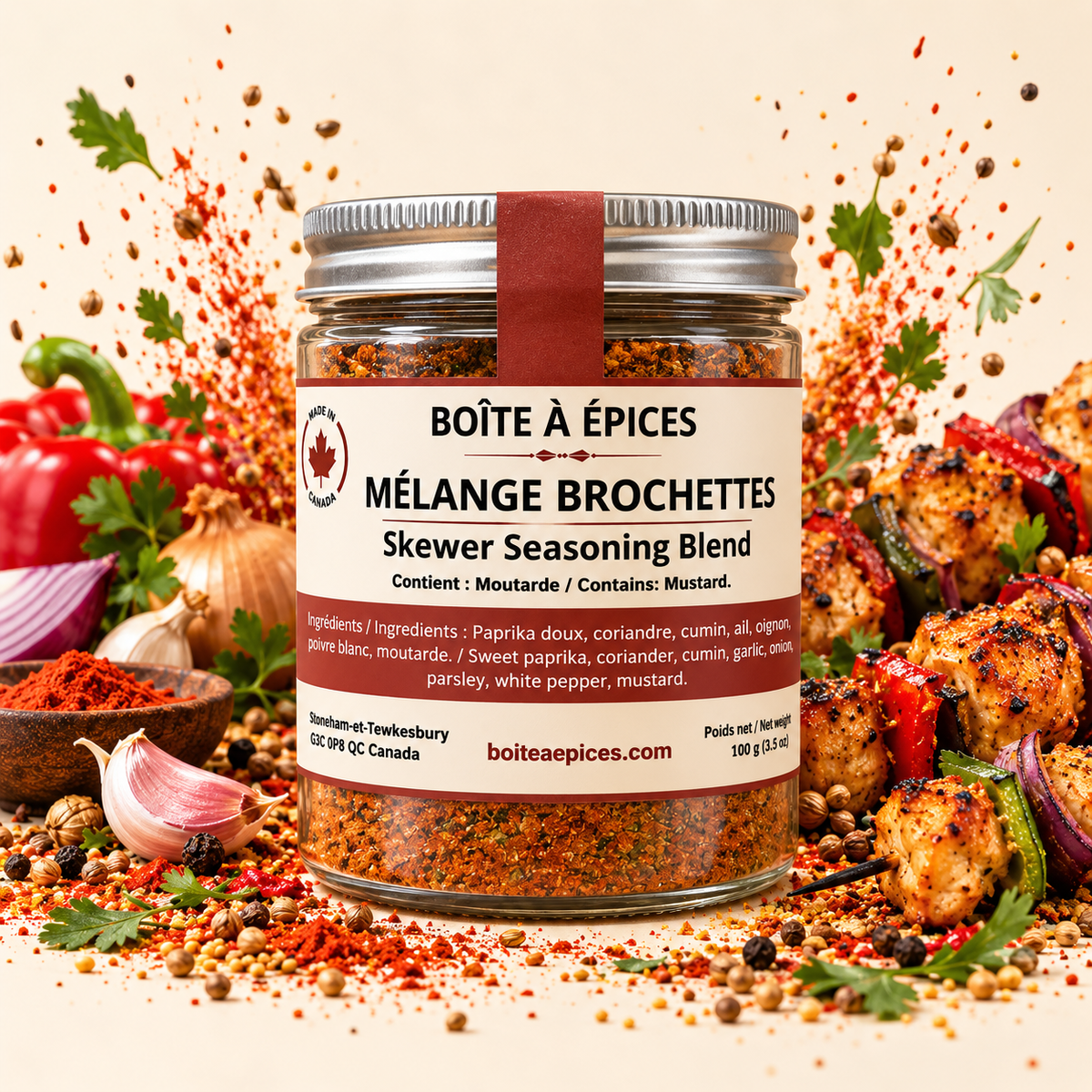 Mélange Brochettes Grillées