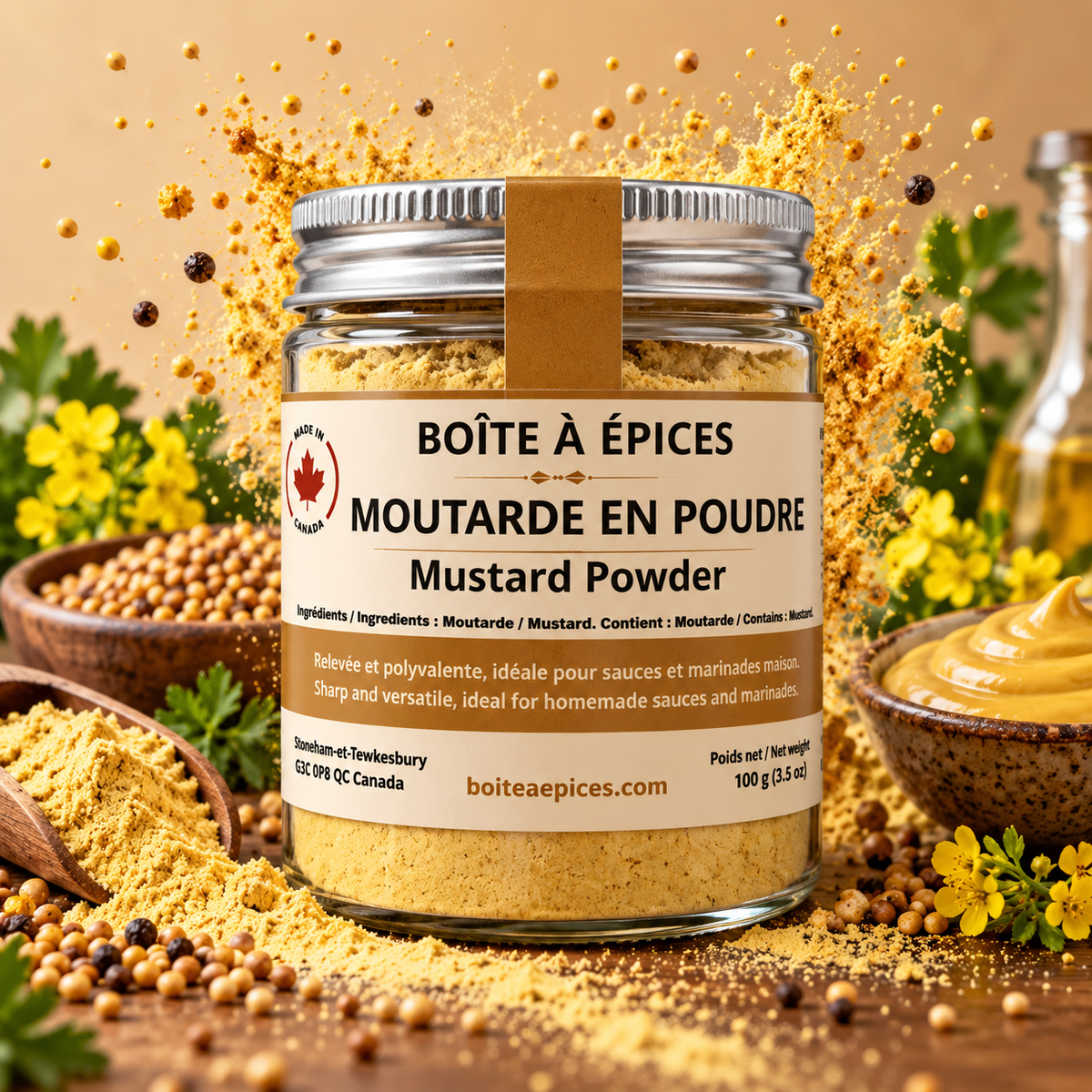 Moutarde en poudre