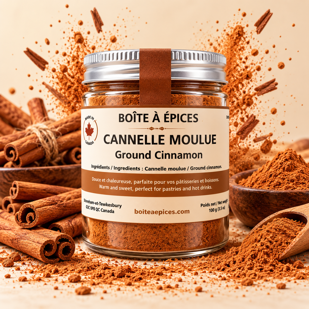 Cannelle moulue