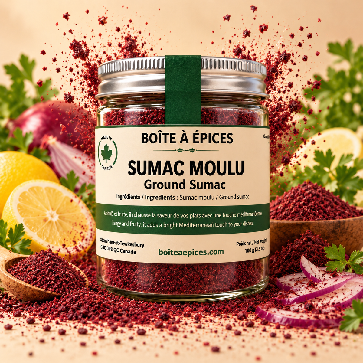 Sumac moulu