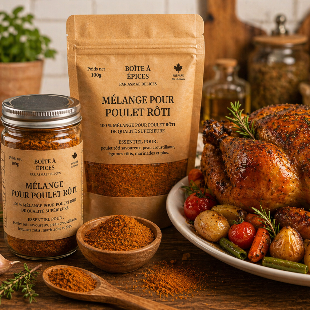 Mélange Poulet Rôti – 100g