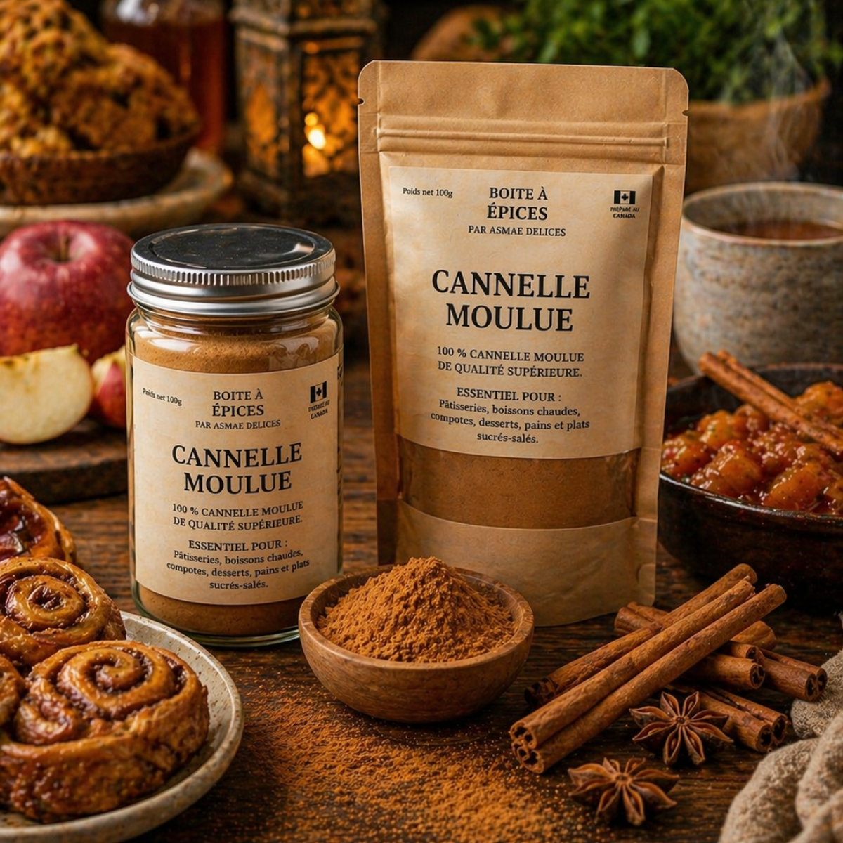 Cannelle moulue – 100g
