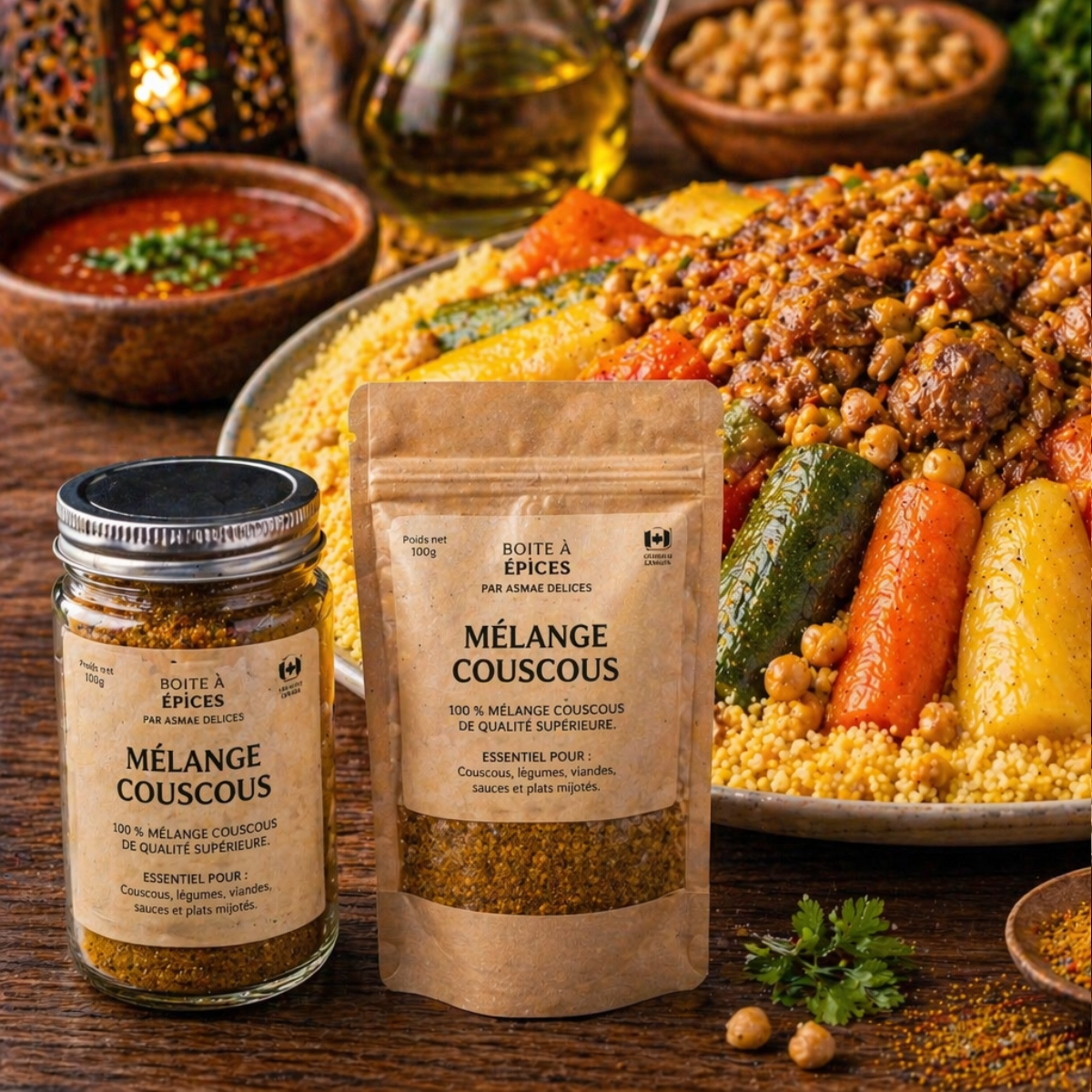 MÉLANGE Couscous – Recette Professionnelle - 100g