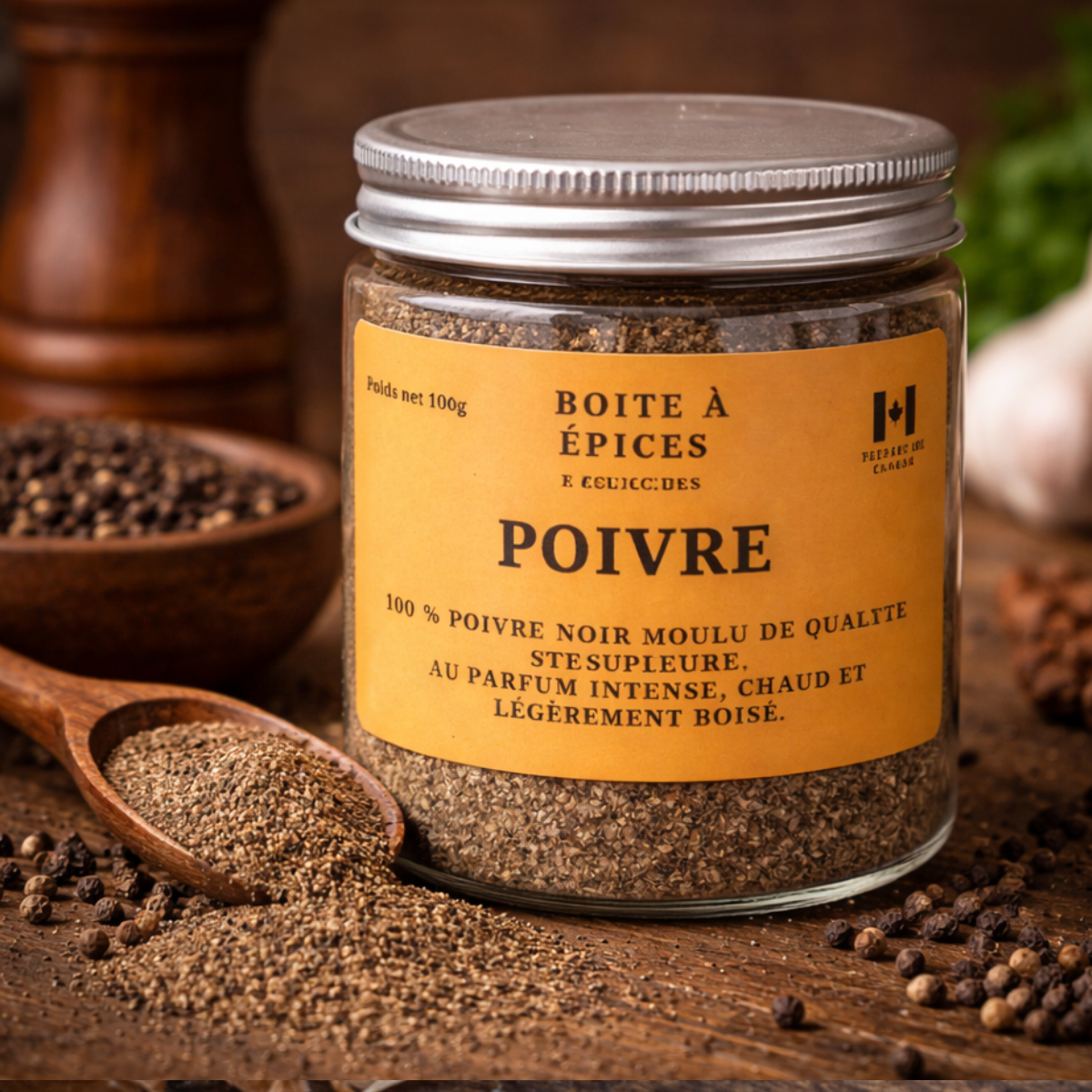 Poivre moulu – 100g