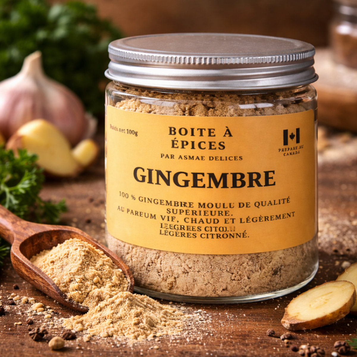Gingembre moulu – 100g