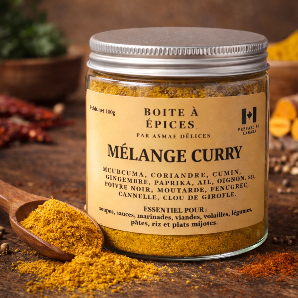 MÉLANGE Curry  – 100g