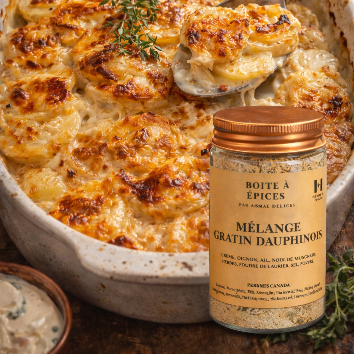 MÉLANGE Gratin dauphinois – 100g