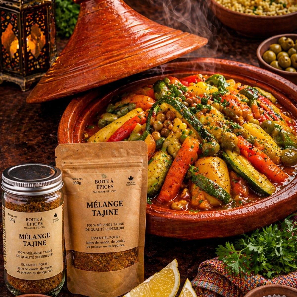 MÉLANGE Tajine – Recette Professionnelle - 100g