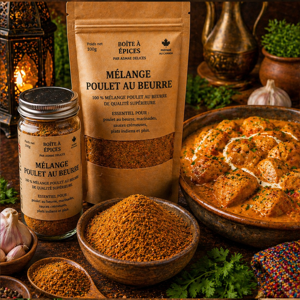 MÉLANGE Poulet au beurre – 100g