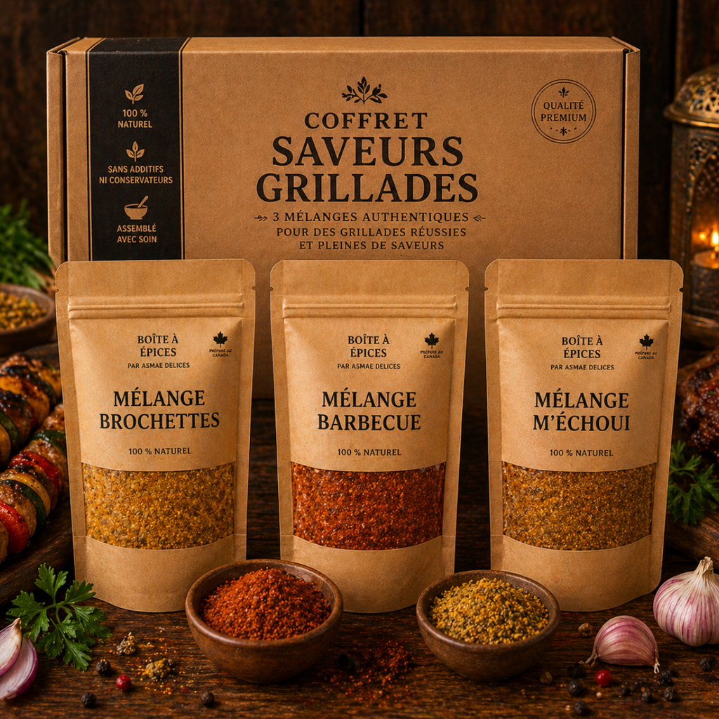 Coffret Saveurs Grillades - 3x100g