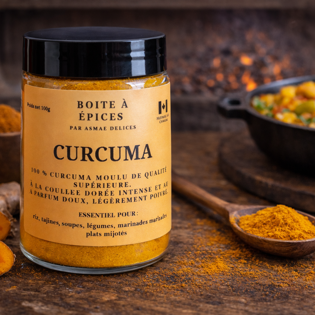 Curcuma Moulu – 100g